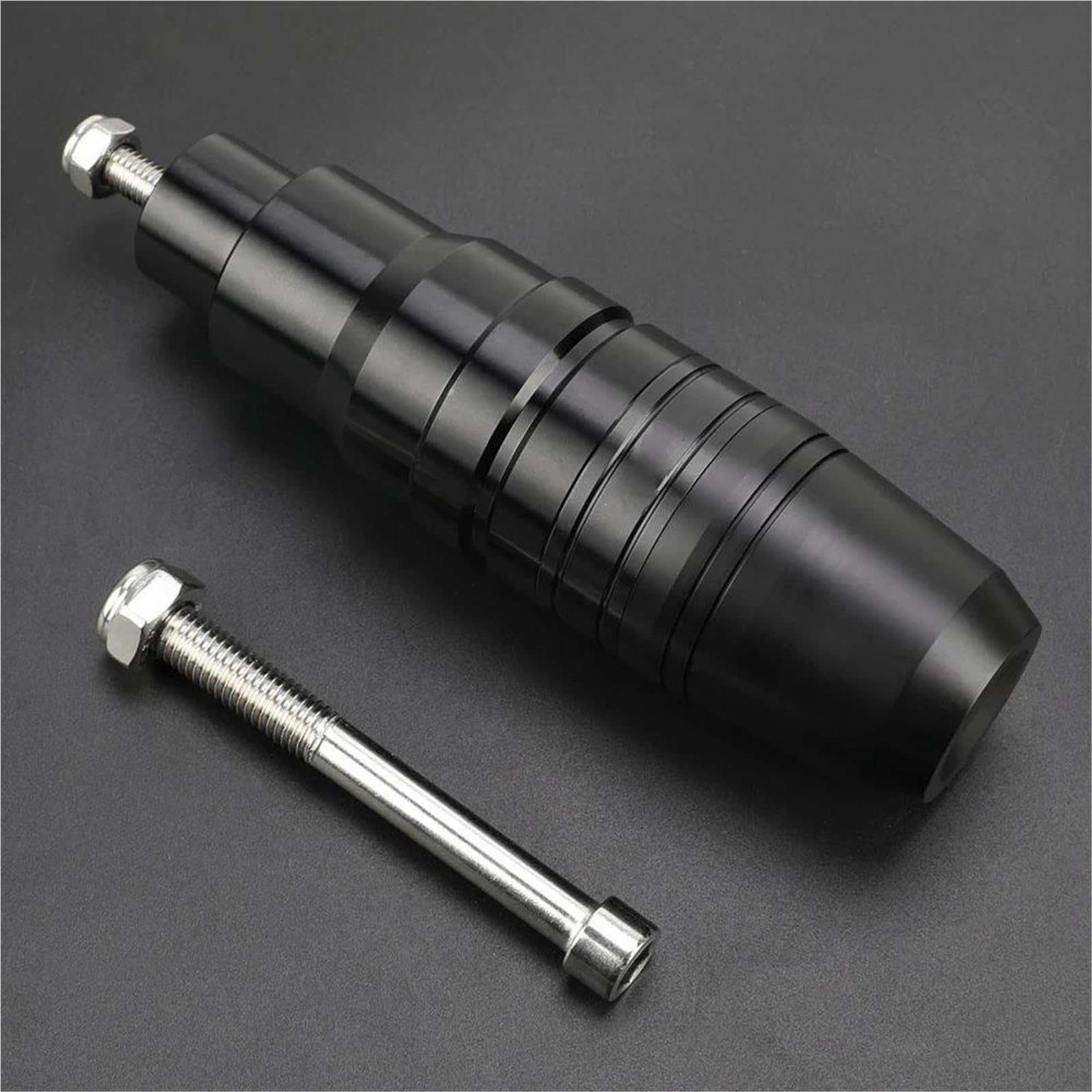 VQLDPX Motorbike Exhaust slider Motorcycle Exhaust Slider Crash Protector For For Rebel CMX 250 500 300 1100 Cmx250 Cmx300 Cmx500 Cmx1100 Frame Sliders Crash Pad Slider Falling Protection(Black,X-2)