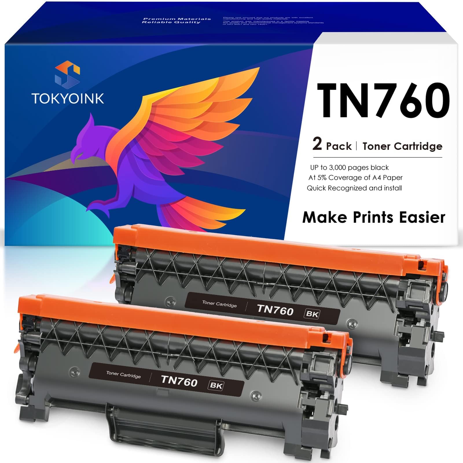 TN760 Toner for Brother Printer Toner TN730 TN760 TN730
