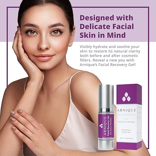 Miniatura 3 de Gel de árnica para la cara – Gel facial calmante de árnica y bromelina para refrescar y reconfortar la piel delicada después de tratamientos