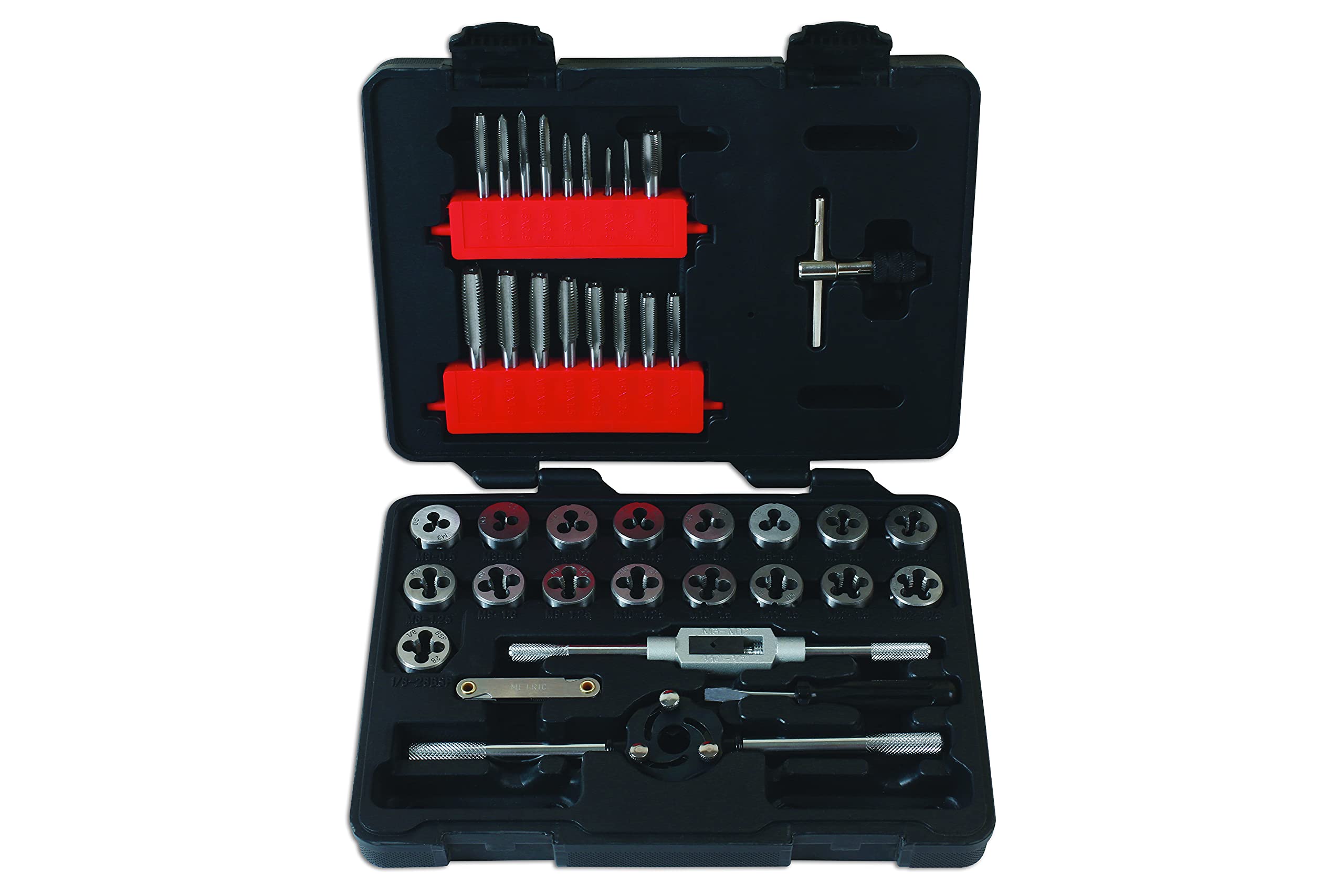 Laser 7669 Metric Tap & Die Set 39pc