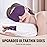 YIVIEW Sleep Mask for Side Sleeper, Complete Light Blocking 3D Sleeping Eye Mask, Soft Breathable Eye Cover for Women Men, Relaxing Zero Pressure Night Blindfold