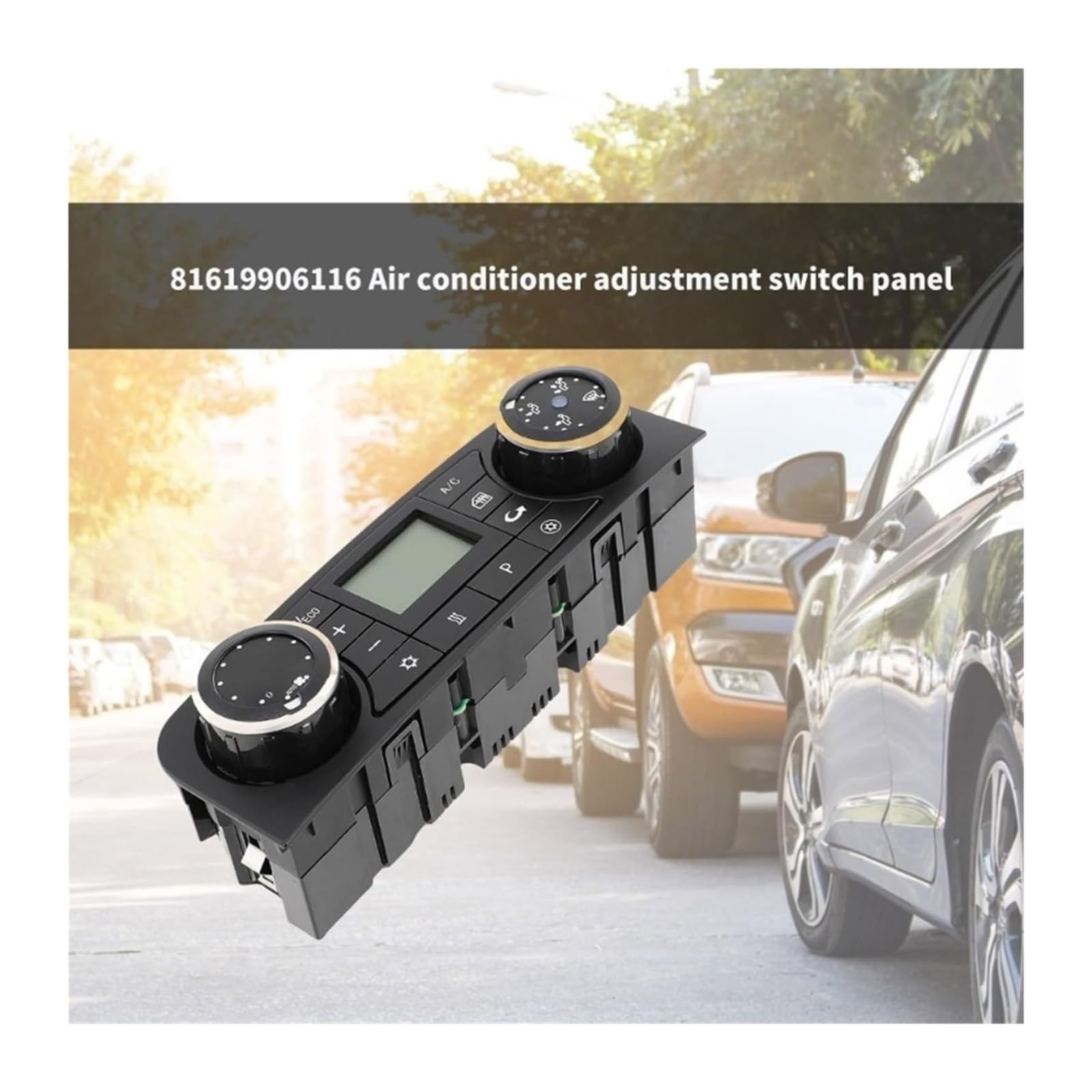 Coche Control Calentador Módulo Manual Módulos Control Climatización HVAC Conjunto Calefacción Y Aire Acondicionado 81619906106 81619906116 81619906128