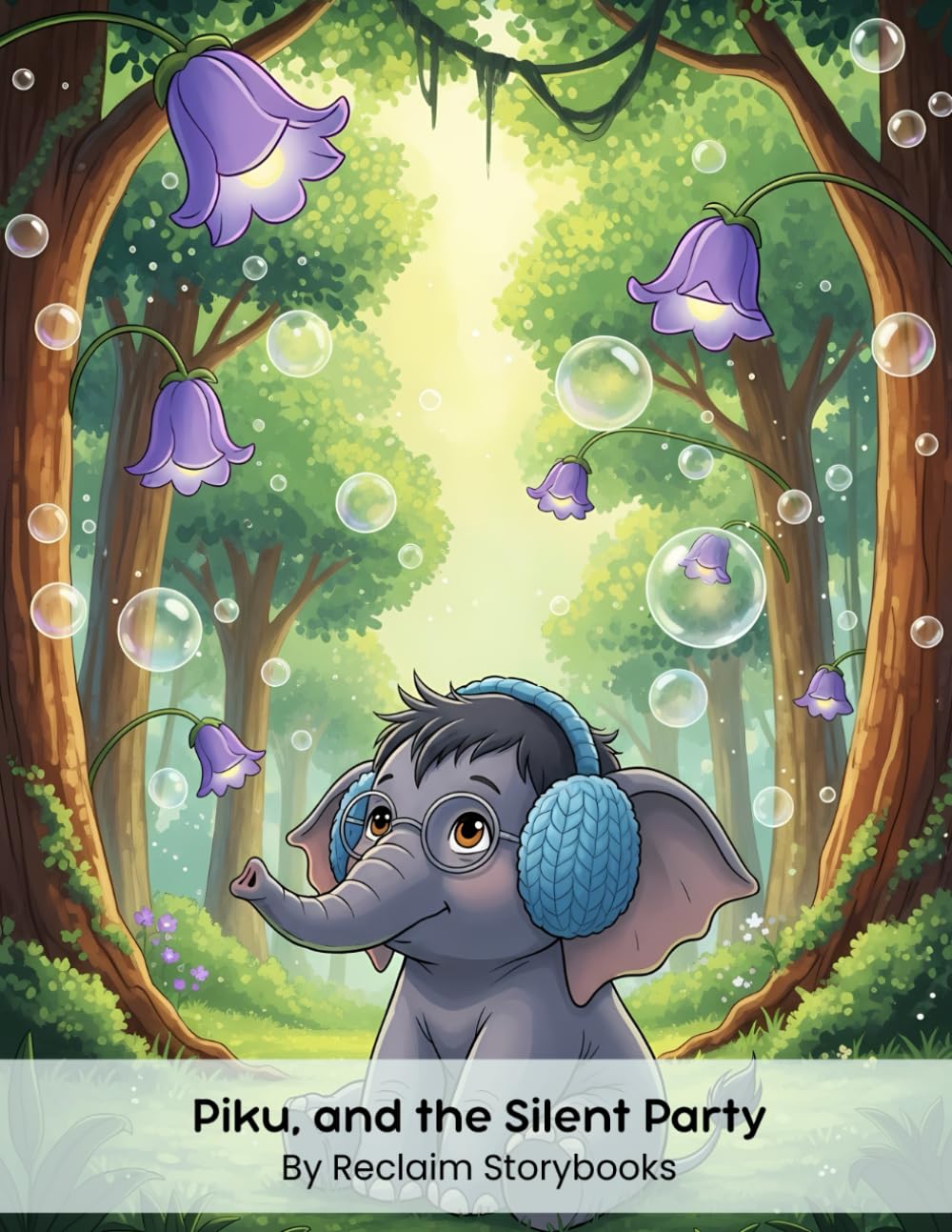 Piku, and the Silent Party: Storybook about - Empathy and Inclusion, with valuable life lessons and moral values (8.5 x 11”)