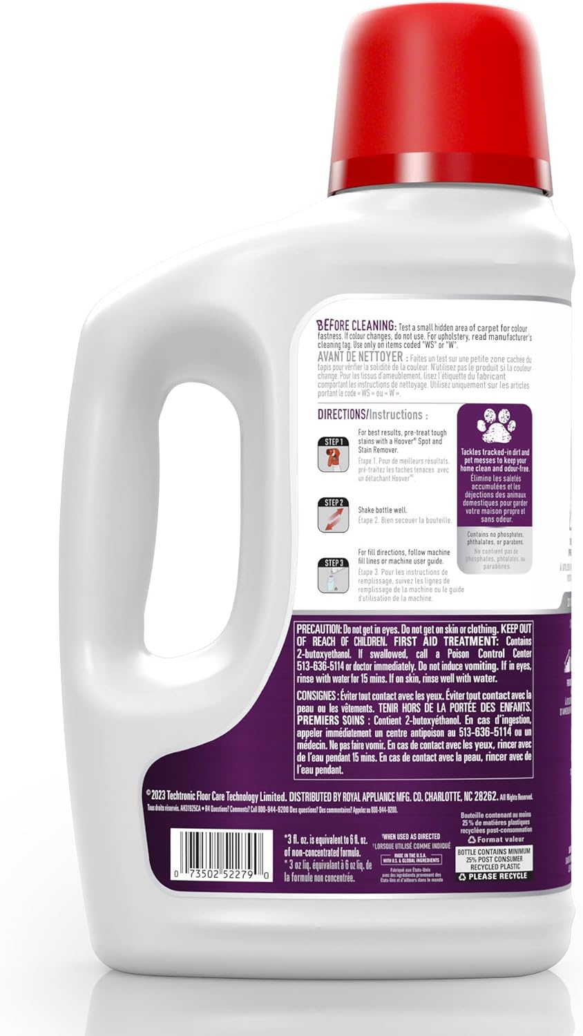 Pet carpet cleaning