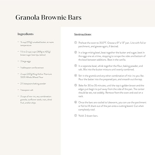 Miniatura 7 de King Arthur 100 Organic Whole Wheat Flour 100 Whole Grain Non-GMO Project Verified 2 Pounds Pack of 12