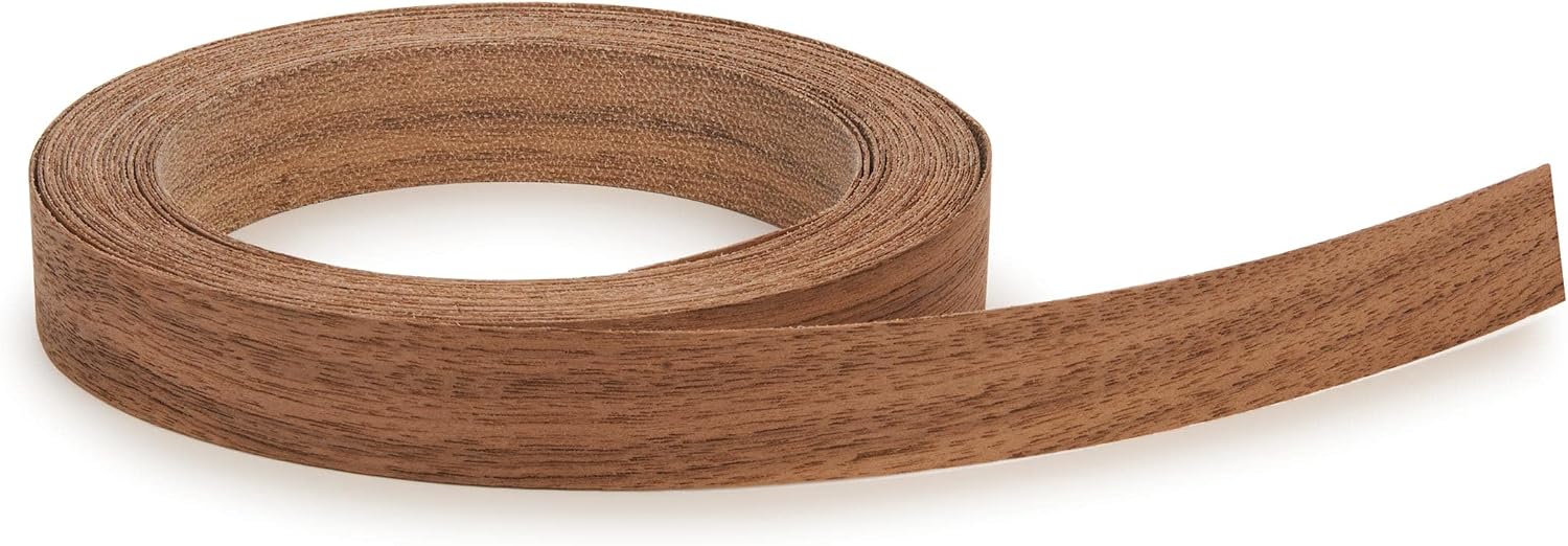 Sauers® Pre-Glued Walnut Edge Banding - 13/16" X 25' Roll