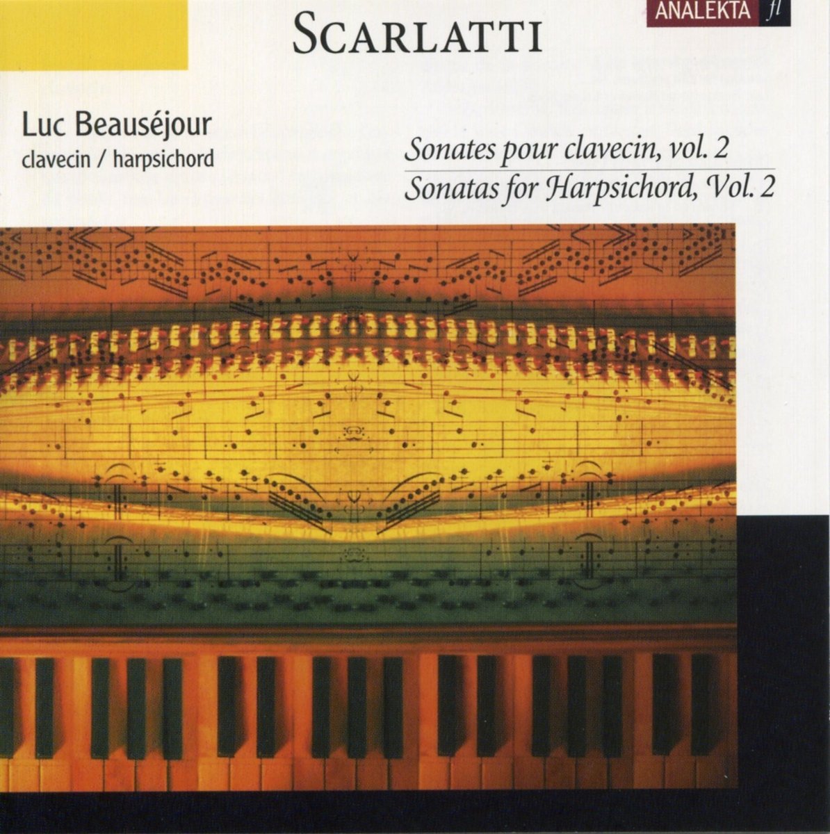 Sonatas For Harpsichord Vol.2 [Audio CD] BEAUSEJOUR,LUC