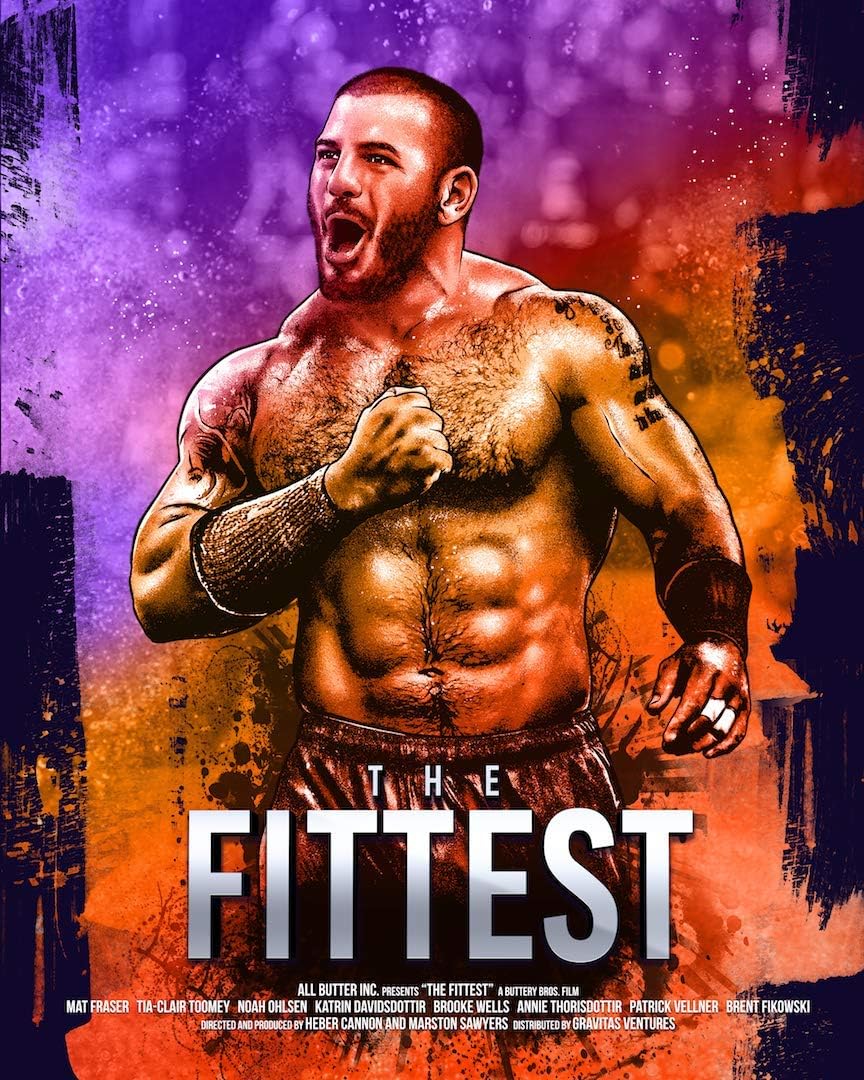 Mat Fraser Poster Print, Wall Art, Sport Artwork, Posters for Wall, Game Room Poster, Canvas Art, The Fittest Photo No Frame Poster, Original Art Poster Gift SIZE 24''x32'' (61x81 cm)