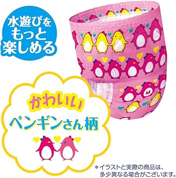 Amazon パンツ Lサイズ グーン スイミングパンツ 9 14kg 女の子用 12枚 グーン おむつ