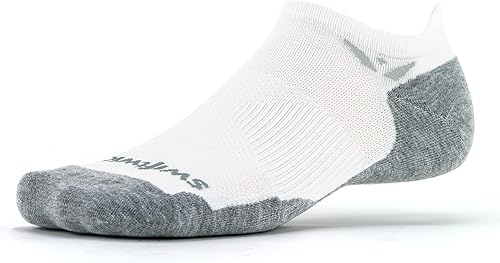 Swiftwick MAXUS calcetines tobilleros para golf y correr, amortiguación máxima, para hombres y mujeres