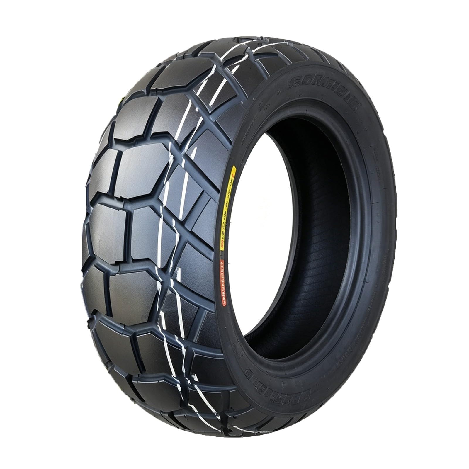 120/70-10 Pneumatico Tubeless per Cerchio 10in Moto, 8PR Rinforzato