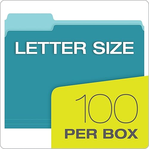 Miniatura 5 de Pendaflex Carpetas de archivos a color de dos tonos