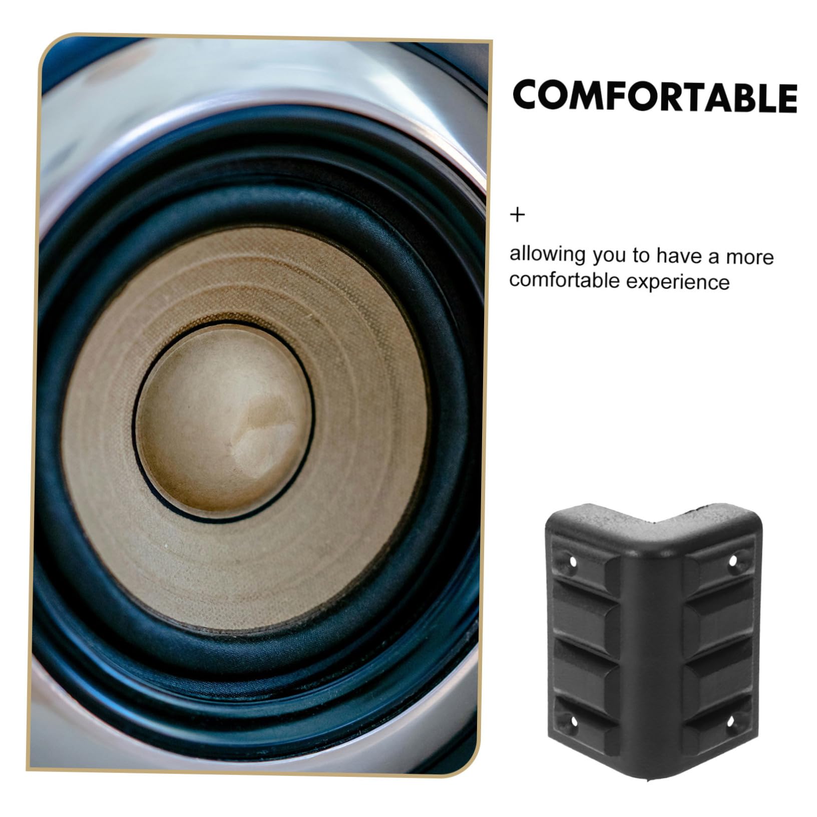 jojofuny 100pezzi Protezioni Angolari Per Valigie Resistenti Per Casse Acustiche Protezione Dagli Urti Accessori Per Bagagli e Design Elegante e
