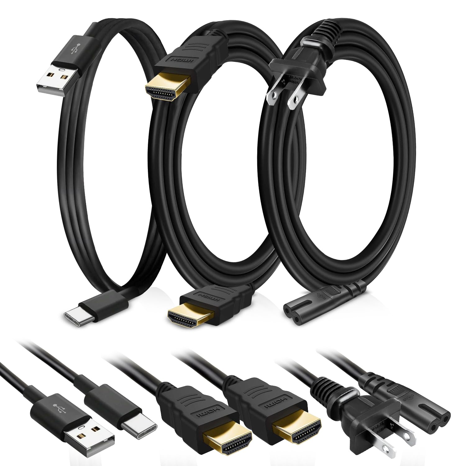 Amazon.com: BRENDAZ PS5 Compatible Set of Cables - HDMI 8K Cable