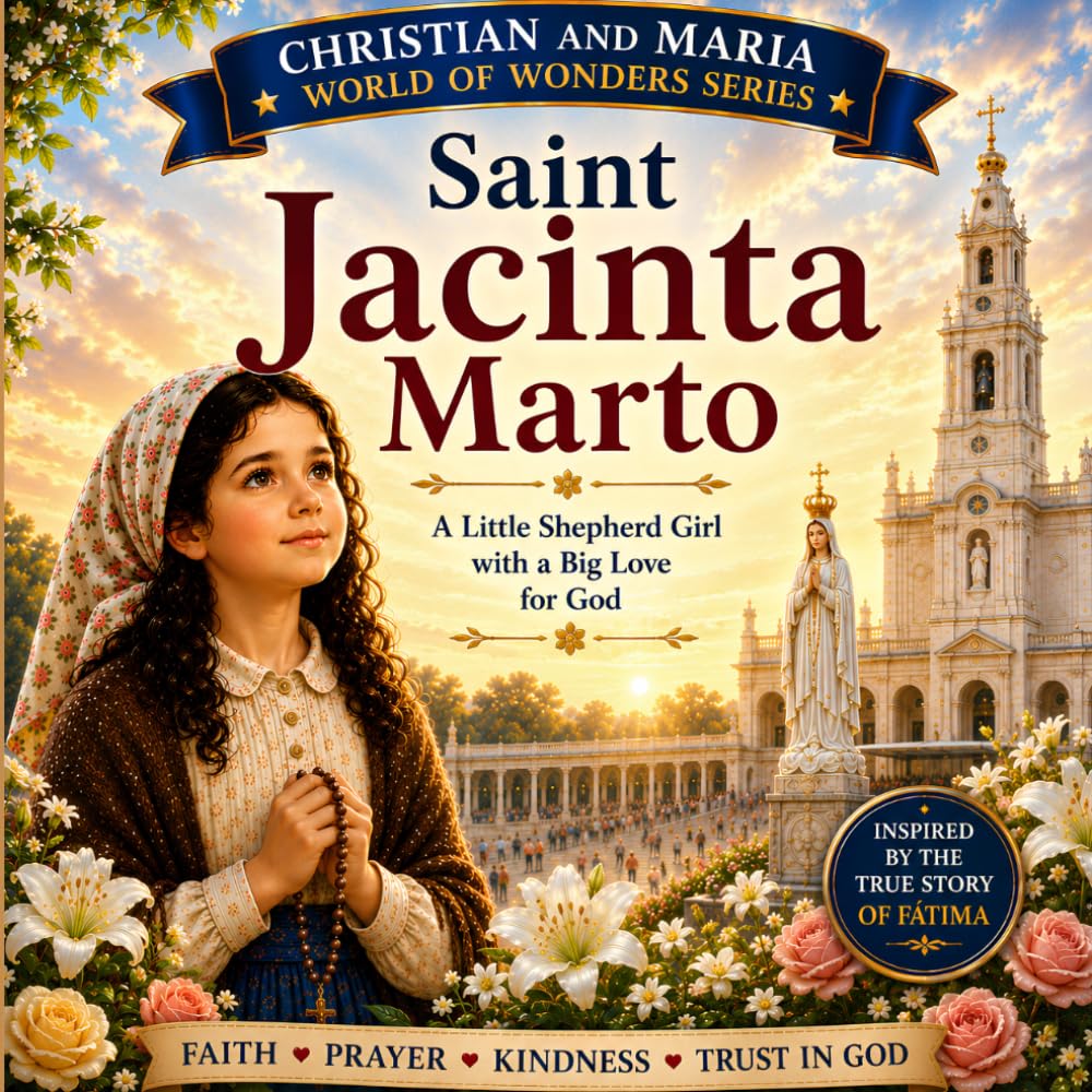 Saint Jacinta Marto: A Little Shepherd Girl with a Big Love for God (Christian and Maria's world of wonders collection)