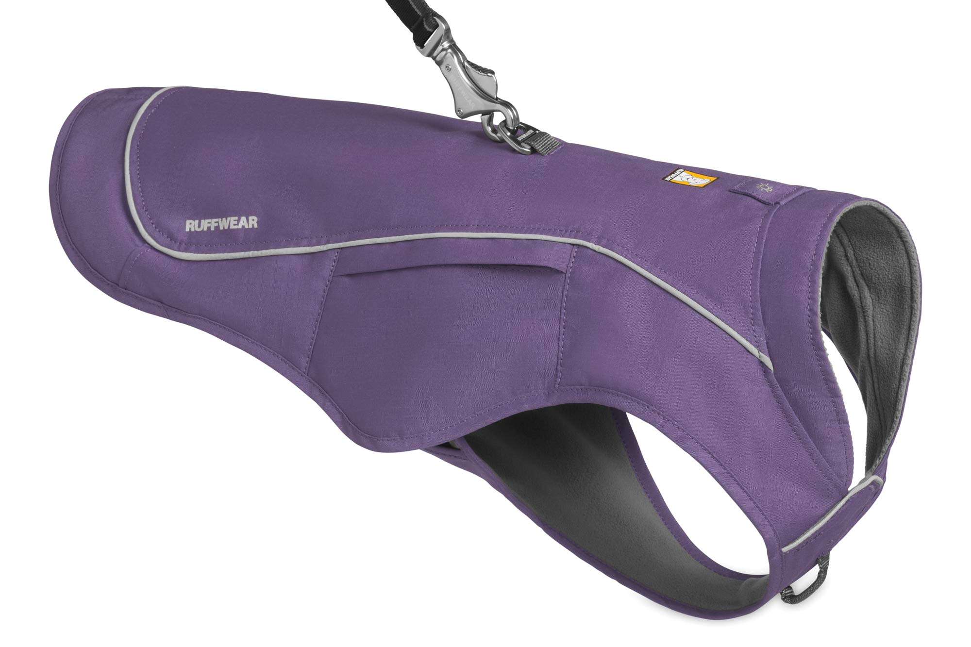Ruffwear Ensemble Veste et Harnais 2 en 1, Résistant aux intempéries, pour Races de Grande Taille, Taille : XL, Violet (Purple Sage), Veste Overcoat Fuse, 0515-503L1