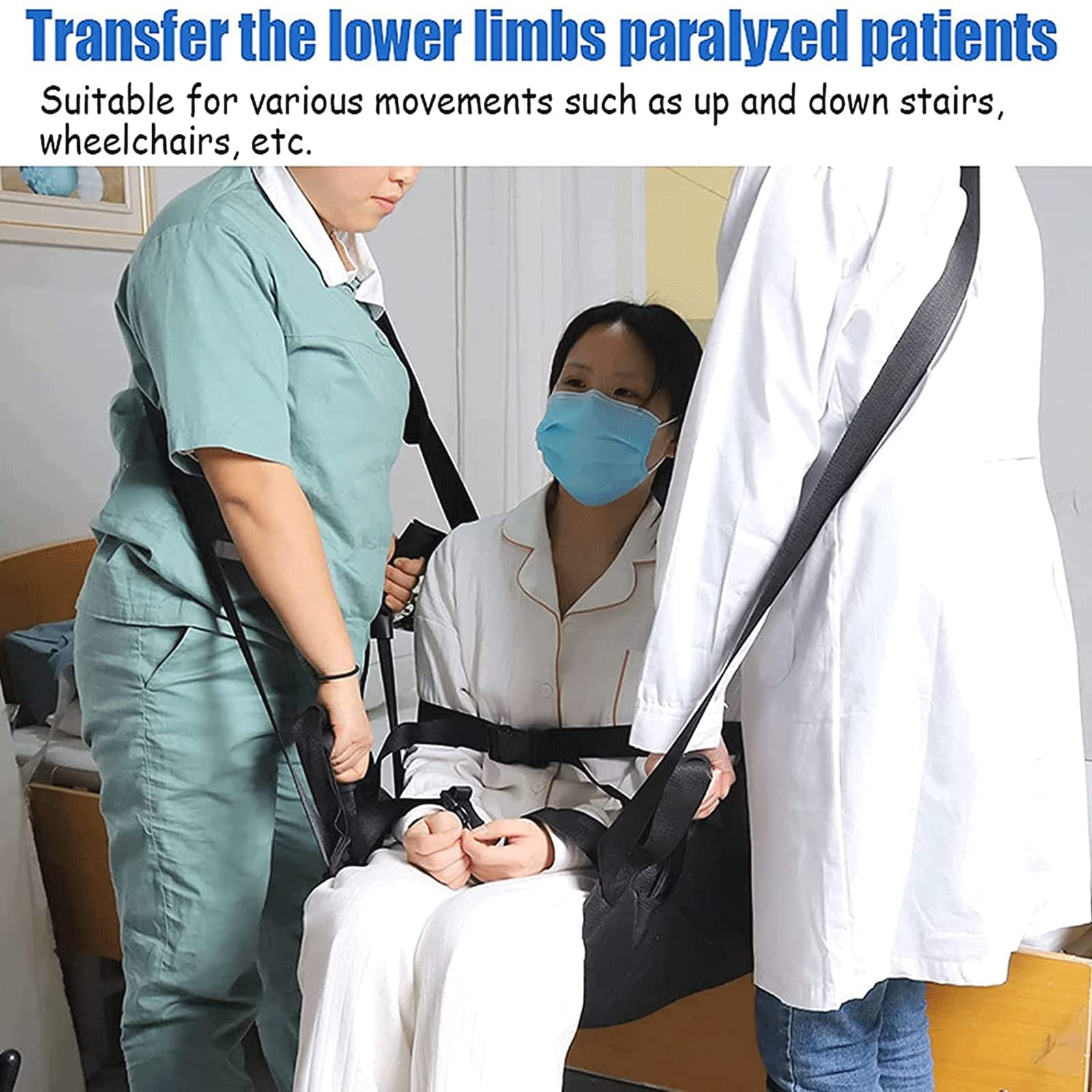 Trasferimento del paziente Ascensore Slide Board Trasferimento di Sicurezza Imbracatura per Sollevamento Medico per Tutto Il Corpo Trasferimento di Posizionamento Cuscinetto per Letto ospedaliero Le