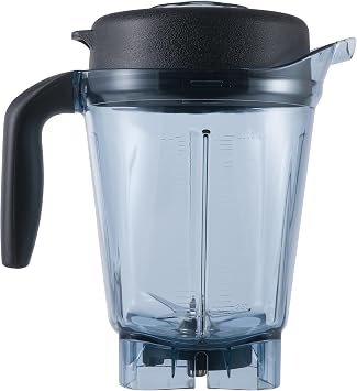 Blender Pitcher 64oz Low-Profile Compatible with Vitamix Container Jar Cup Replacement 750, 5200, 7500, E310, VM0103 & More