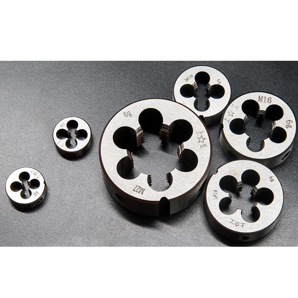 Troquel de roscar a derechas para roscar a máquina Matrices de roscado métrico izquierdo M2 a M52(M52 x 1.5 (Outside Ø90mm))