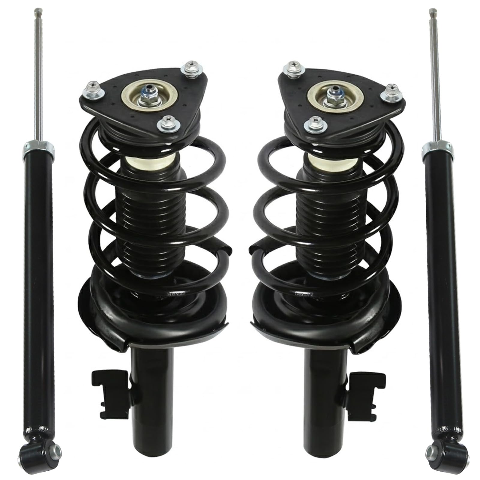 Amazon.com: Peforway 4PCS Front & Rear Struts Shock Absorbers