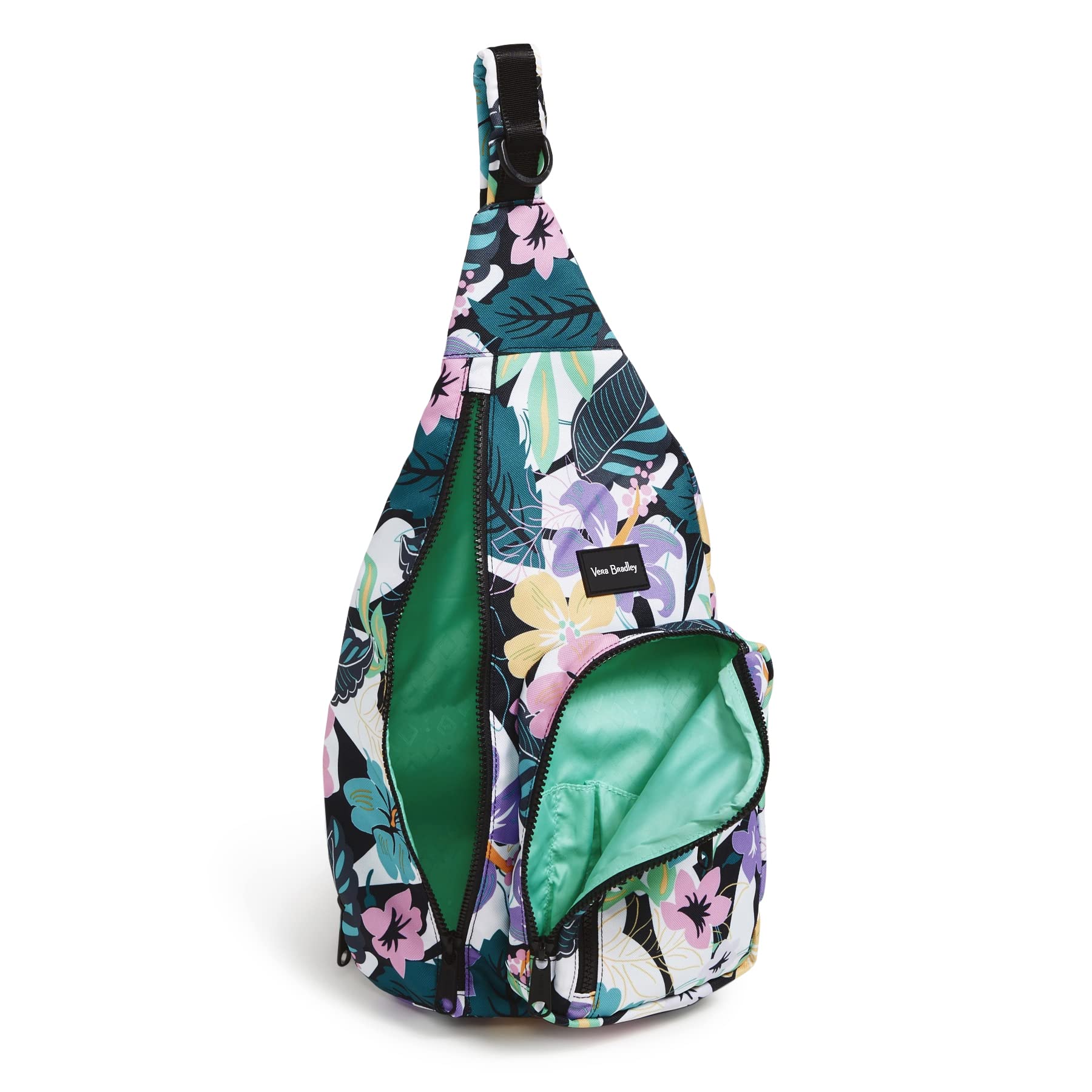 Vera Bradley Women\'s Recycled Lighten Up Floral Reactive Sling Backpack NWT 61oSXwj1kqL.jpg main image 2