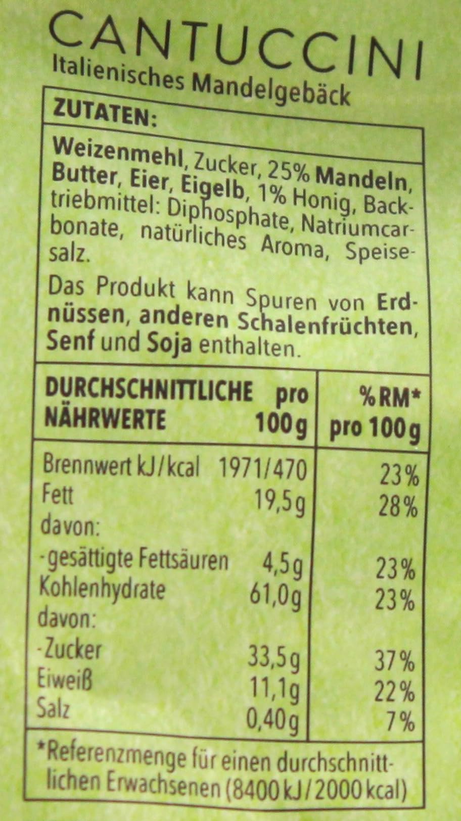 Edeka Originale Cantuccini, 12er Pack (12 x 250g)