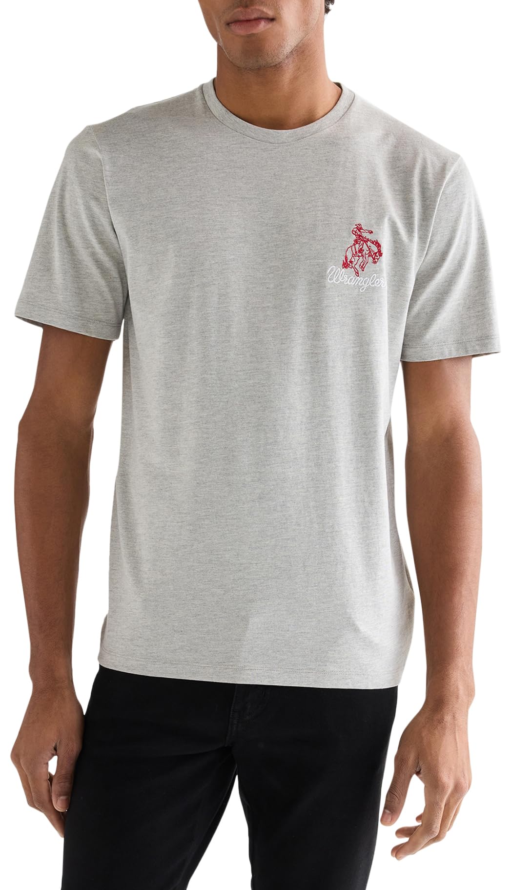 Wrangler Herren Embroidery Tee T-Shirt