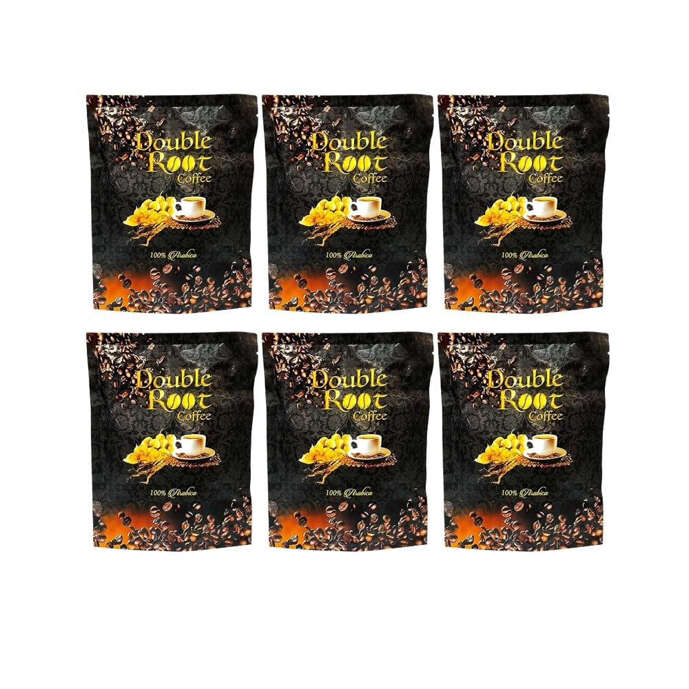 6 Paczki Double Root Coffee Arabika Kawa