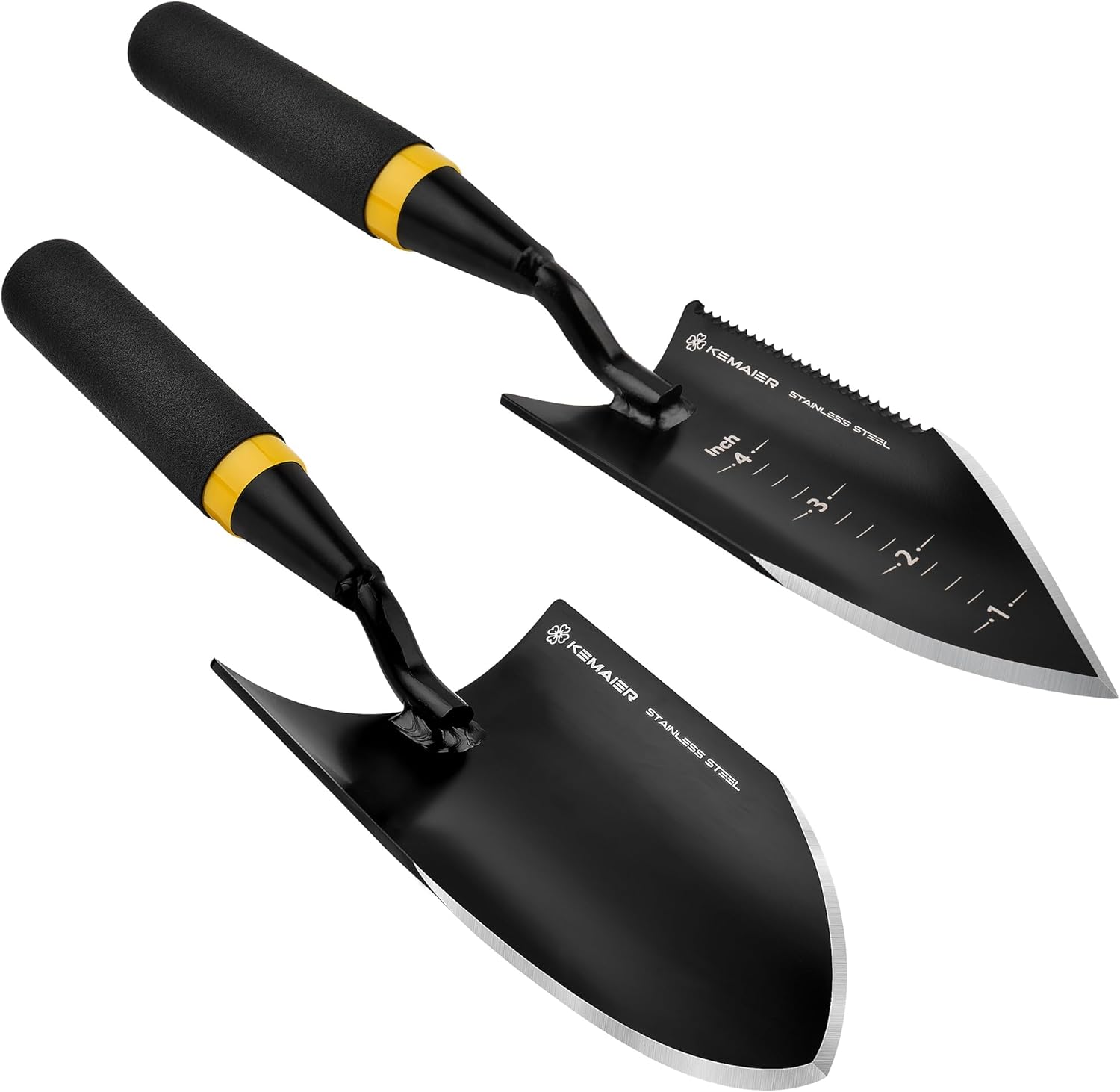 Heavy-Duty Garden Trowel and Transplanter Tool Combo