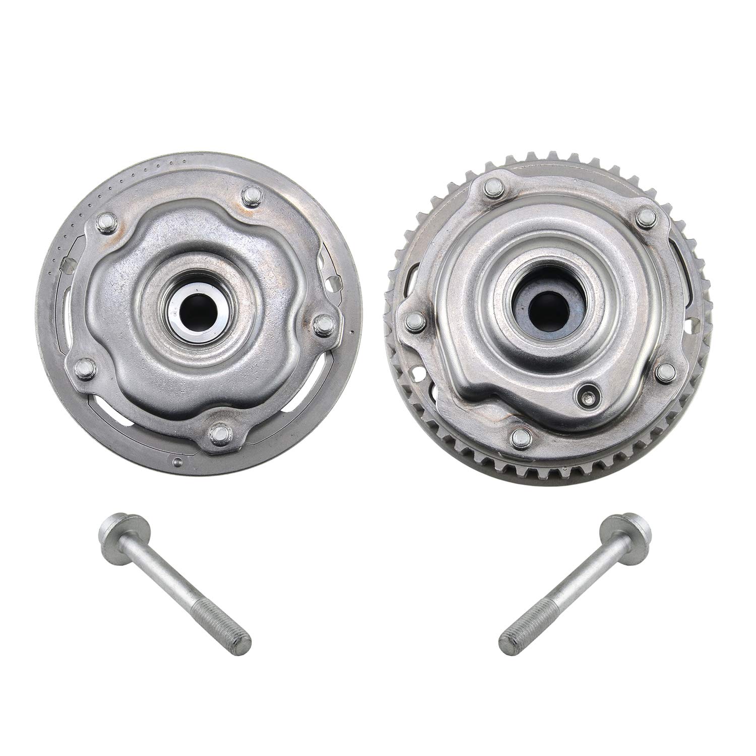 Bisenya Albero a camme fasatore Lato aspirazione + lato scarico 55567049 55567048 Compatibile con Astra H Insignia A Signum CC Vectra C Zafira B 12992409 12992410 5636466 5636467 5636631 5636632