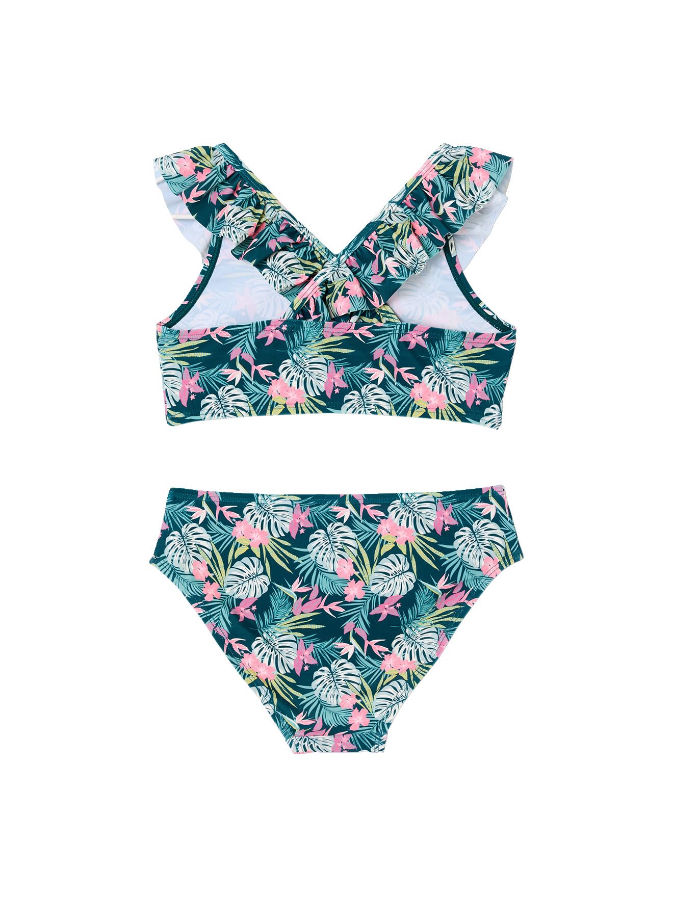 Vertbaudet Mädchen Bikini mit Volants