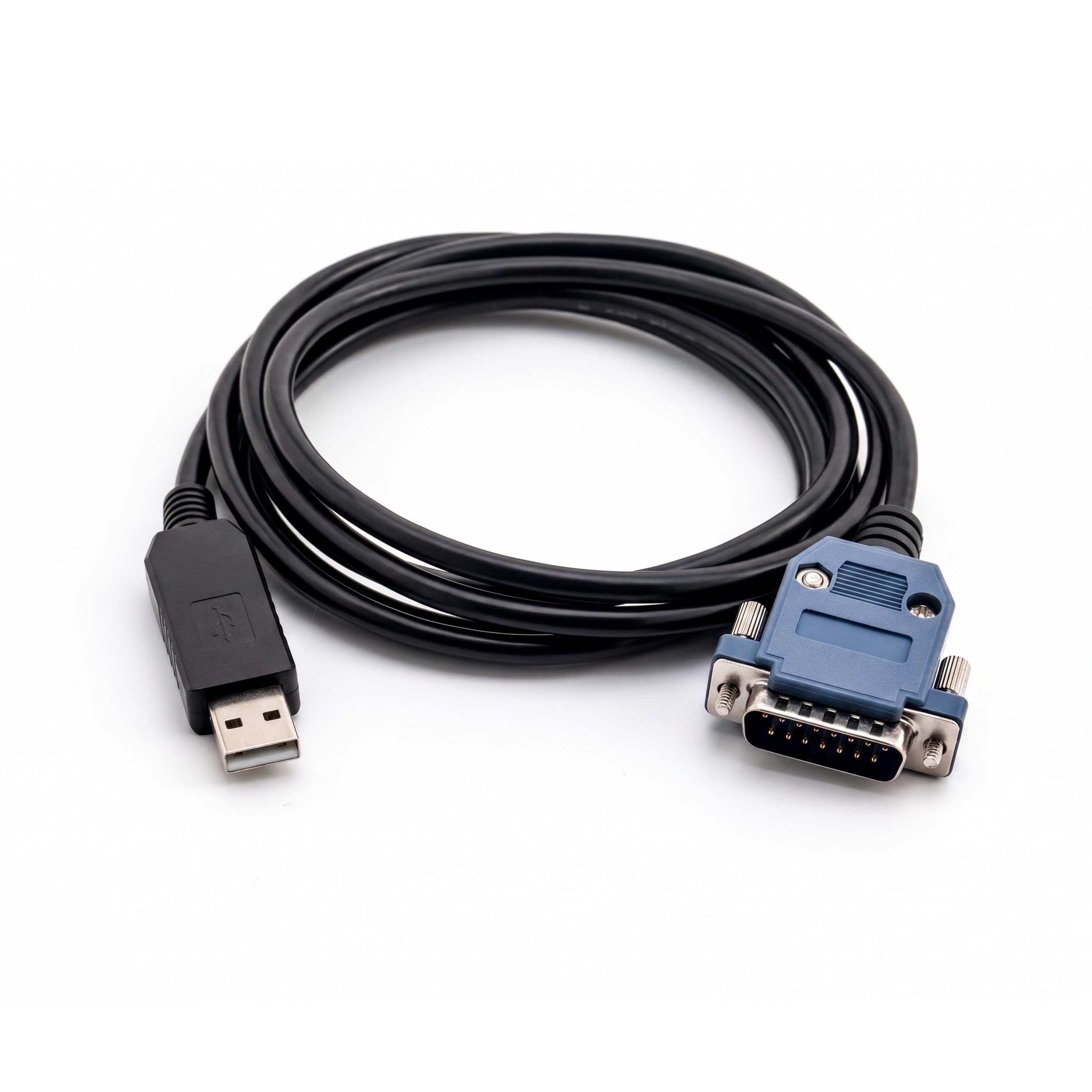 FT232RL - Cable adaptador serie USB a DB15 de 1,8 m, cable de programación RS232 macho de 15 pines para servovariadores YOKOGAWA, automatización industrial