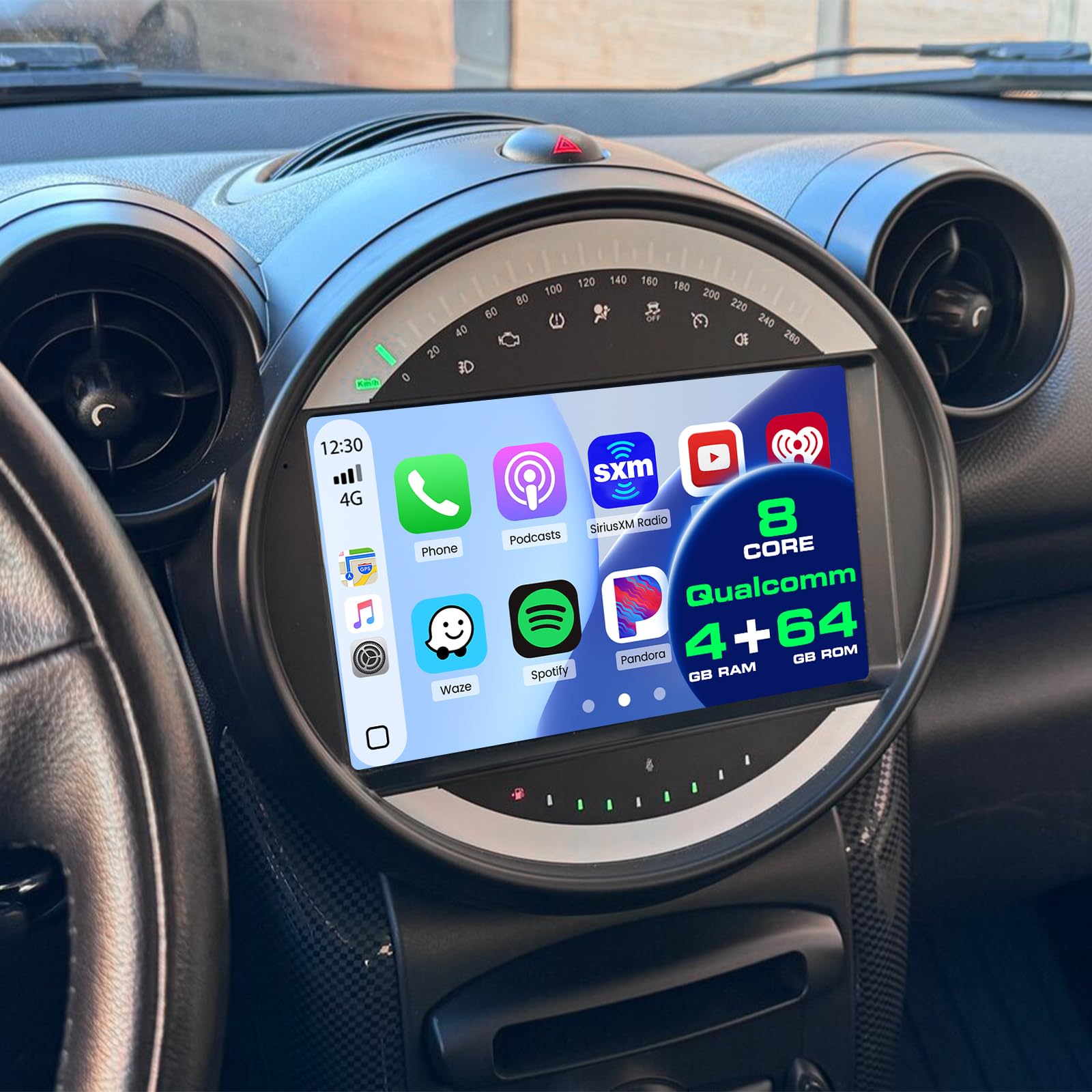  MINI (R60) 用 Android ナビ Amazon | Android 11 カーナビ BMW ミニクーパーカントリーマンR60 R61