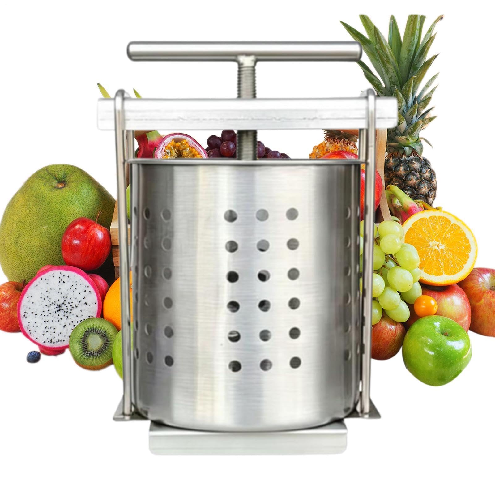 Stainless Steel Fruit and Wine Press 2.5L Vegetable Press