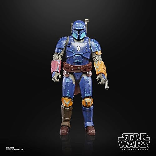 Miniatura 9 de STAR WARS The Black Series Credit Collection - Juguete Mandaloriano de infantería pesada de 6 pulgadas, figura coleccionable The Mandalorian, a