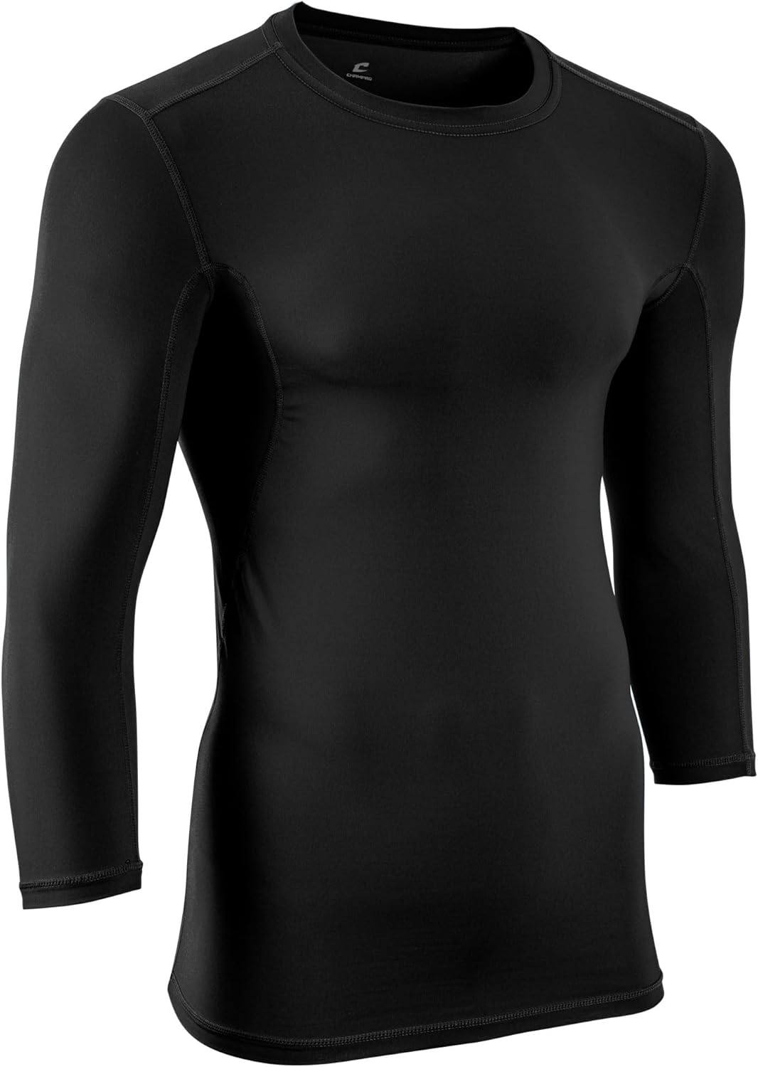 Champro Lightning Men's Three-Quarter Sleeve Compression Shirt Baselayer for Football, Basketball, Baseball - Image 2