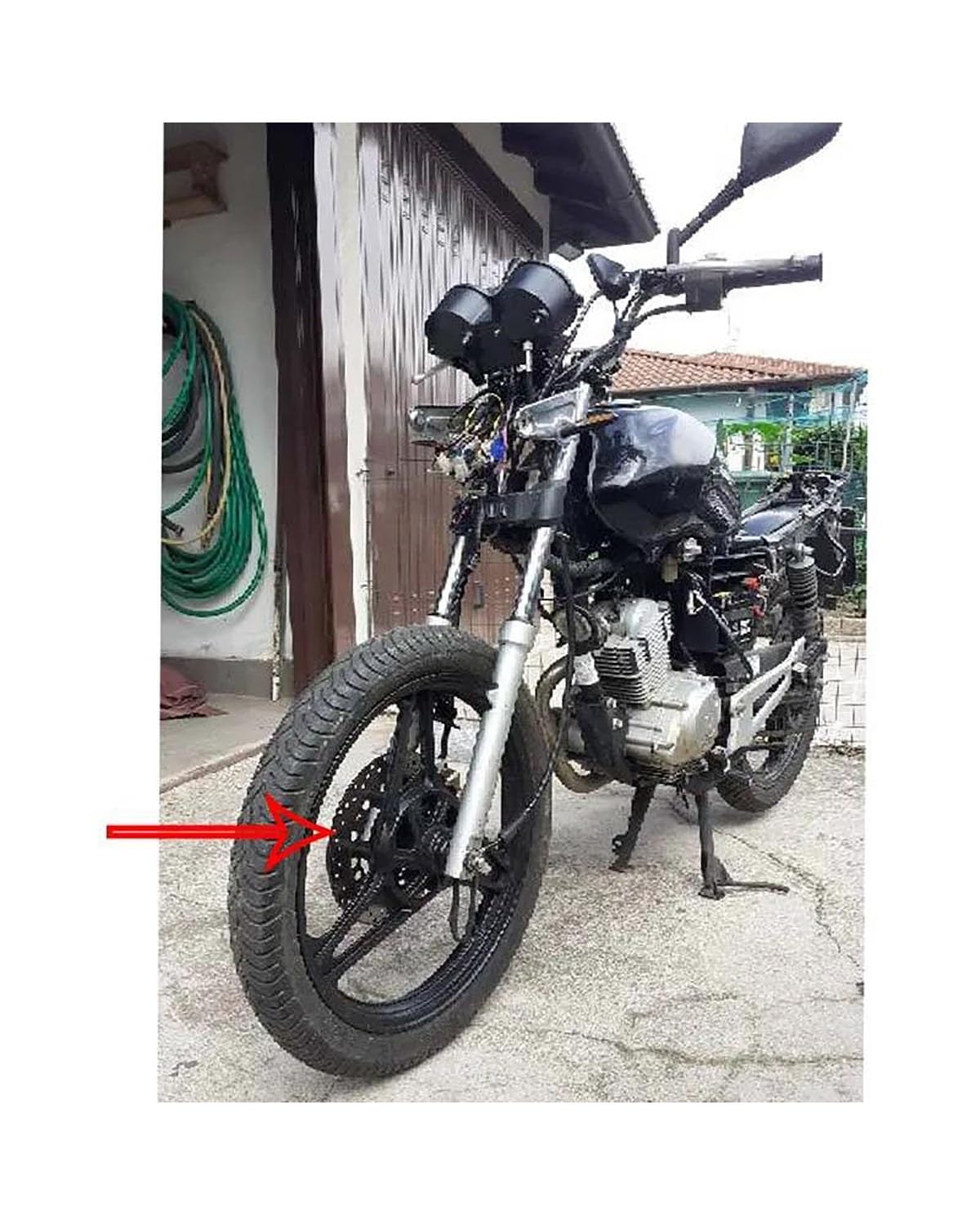 Suspension D'amortisseur Pour YBR125 Amortisseur Avant De Moto Amortisseur Suspension