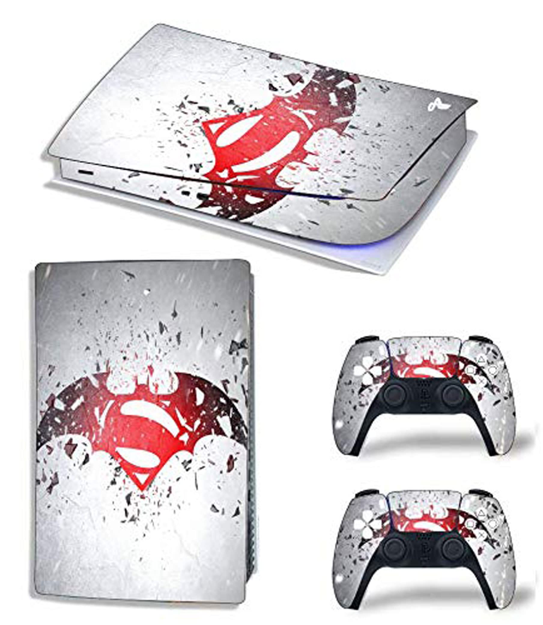 ELTON PS5 Skin Protective Wrap Cover Vinyl Sticker Decals for PlayStation 5 Disk Version Console and Two Dual Sense 5 Sticker Skins Black PS5 Skin Console and Controller [video game] (B08YX8LKSW) Amazon Price History, Amazon Price Tracker
