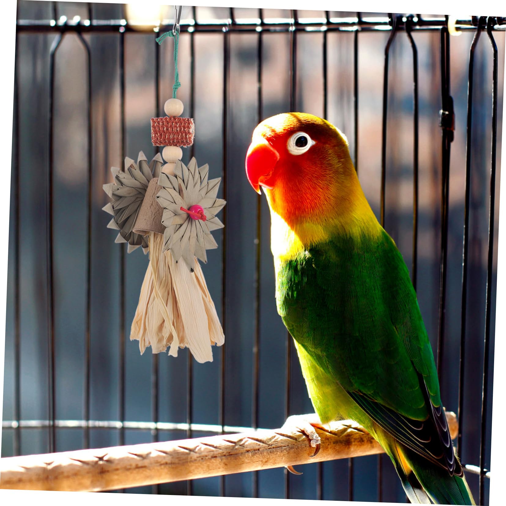 Juguete Para Aves Grandes Loro Guacamaya Pajaro Para Jaula | Cuotas Sin