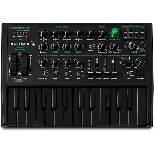Arturia MicroBrute UFO Analog Synthesizer