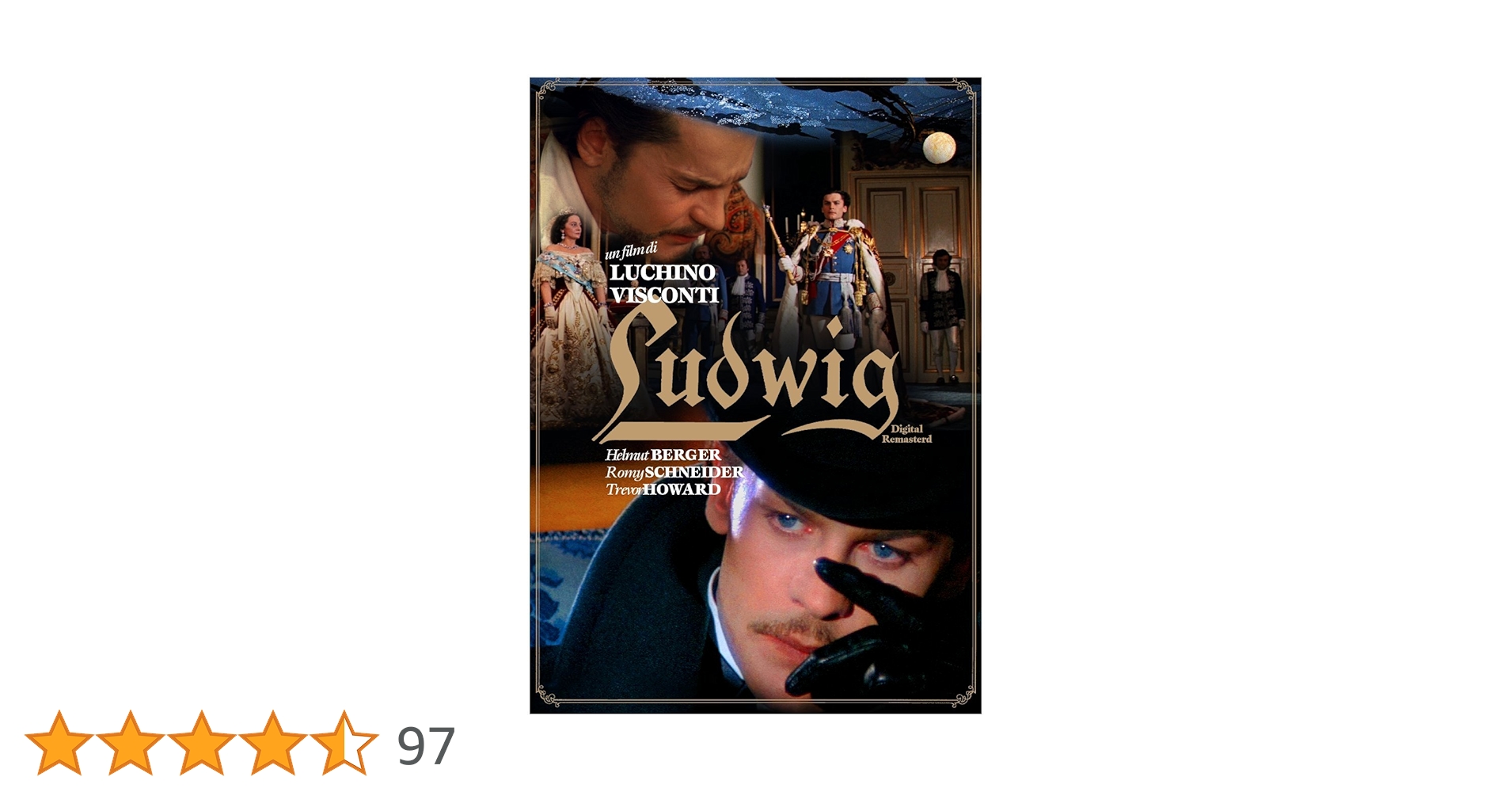 Amazon.co.jp: ルートヴィヒ デジタル完全修復版 [DVD] : ヘルムート