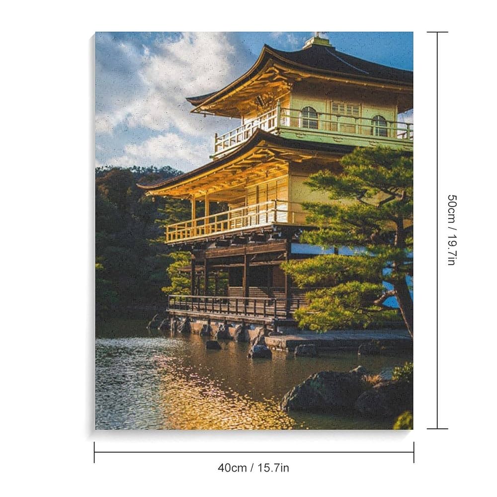 油絵法輪寺風景 奈良県斑鳩町三井 法輪寺