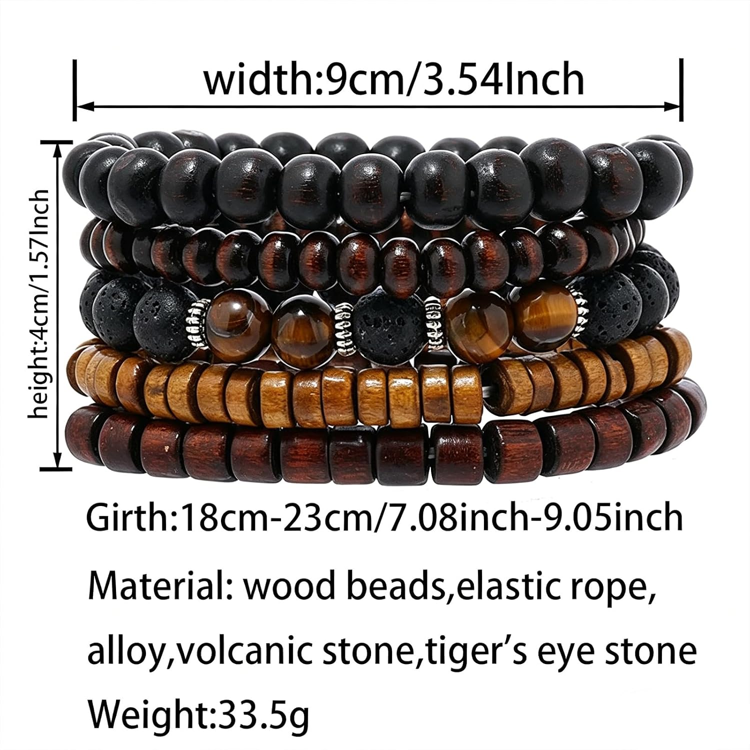 Gothic Bracelet Adjustable Punk Braided Leather Multilayer Grunge Set Bracelets Emo Metal Cuff Wrap Bangles Meaningful Gift