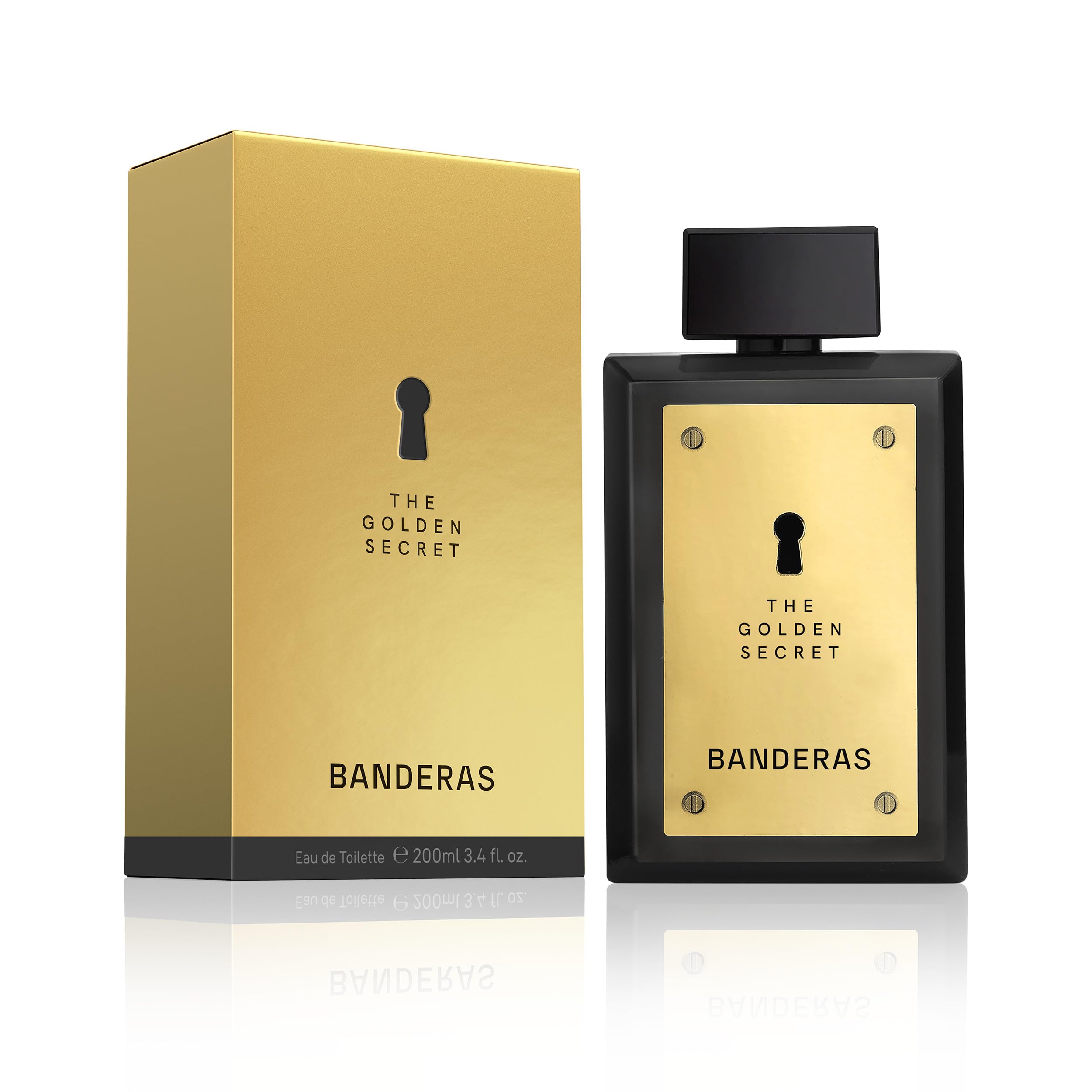 BANDERAS The Golden Secret Agua de Colonia 200 ml