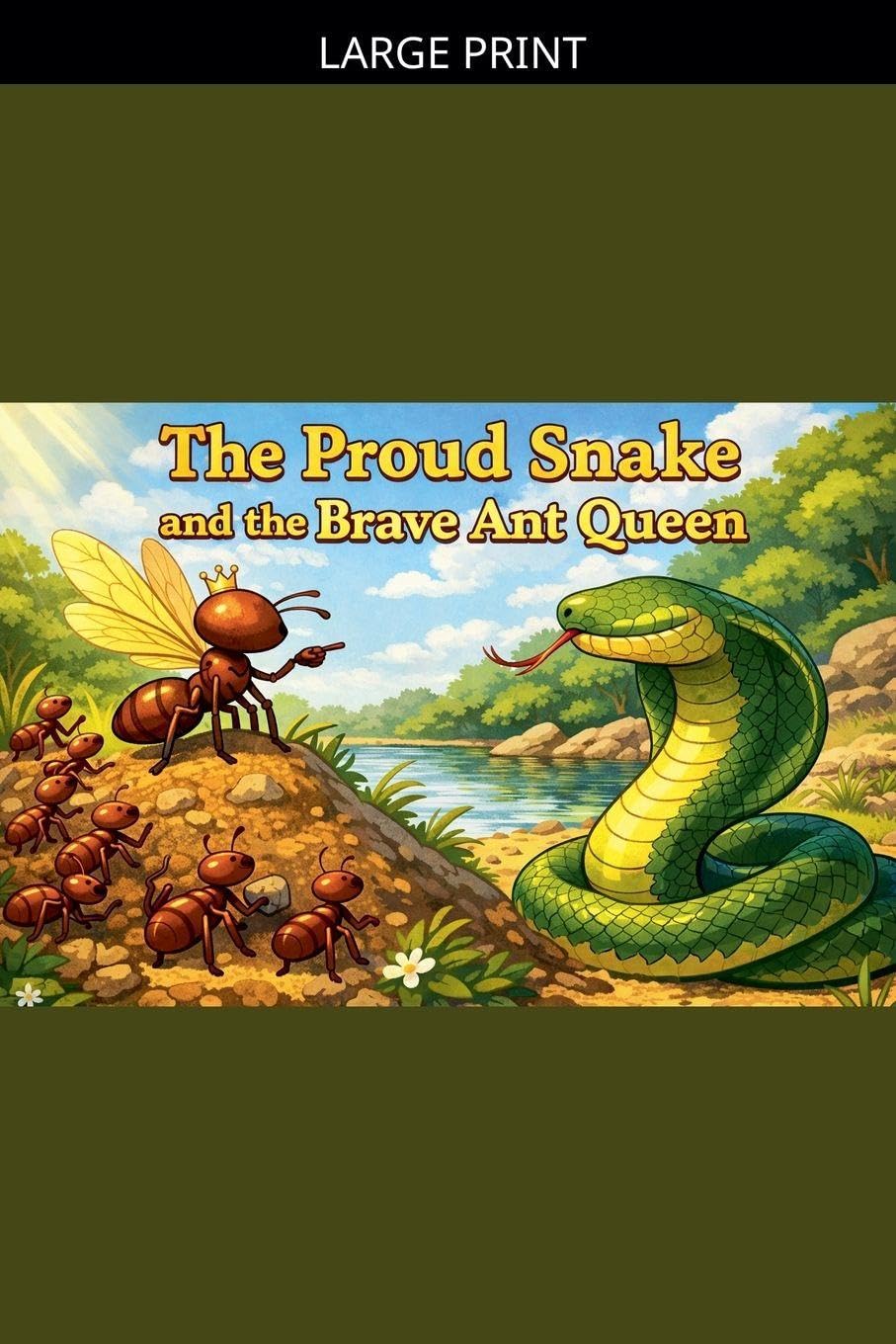 The Proud Snake and the Brave Ant Queen