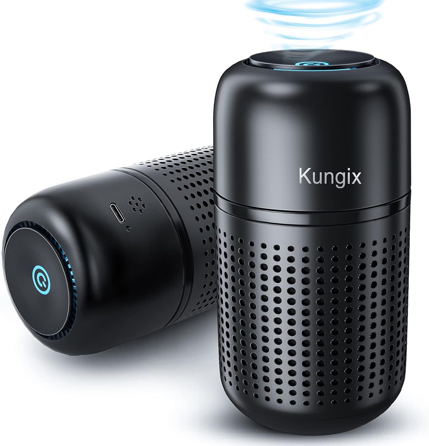 Amazon Co Jp 空気清浄機 小型 車載空気清浄機 卓上 一台三役 花粉 脱臭 ホコリ タバコ ペット Pm2 5 空気清浄器 車用 軽量 ナイトライト付き Type Cケーブル付き 3段風量設定 Hepa フィルター 微粒子99 97 除去 コンパクト 寝室 トイレなど脱臭器 持ち運び