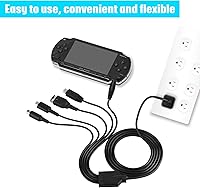 Vista 7 de Xahpower Cable de carga USB 5 en 1 para Nintendo NDS LiteWii UNew 3DS (XLLL), 3DS (XLLL), 2DS, DSi (XLLL), NDSGBA SP (Gameboy Advance sp), PSP 1000