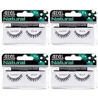 Vista 10 de Ardell Pestañas postizas para bebés, ligeras, de aspecto natural, con banda invisible para uso diario, paquete de 4