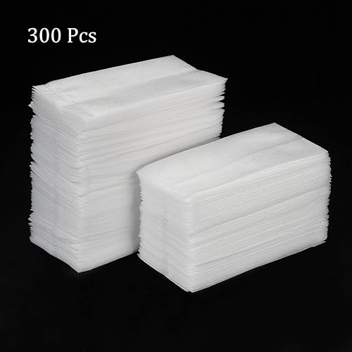 Miniatura 4 de M METERXITY Paquete de 300 bolsas de guardería para plantas, bolsas no tejidas, macetas de tela para cultivar transpirables, se aplican al aire