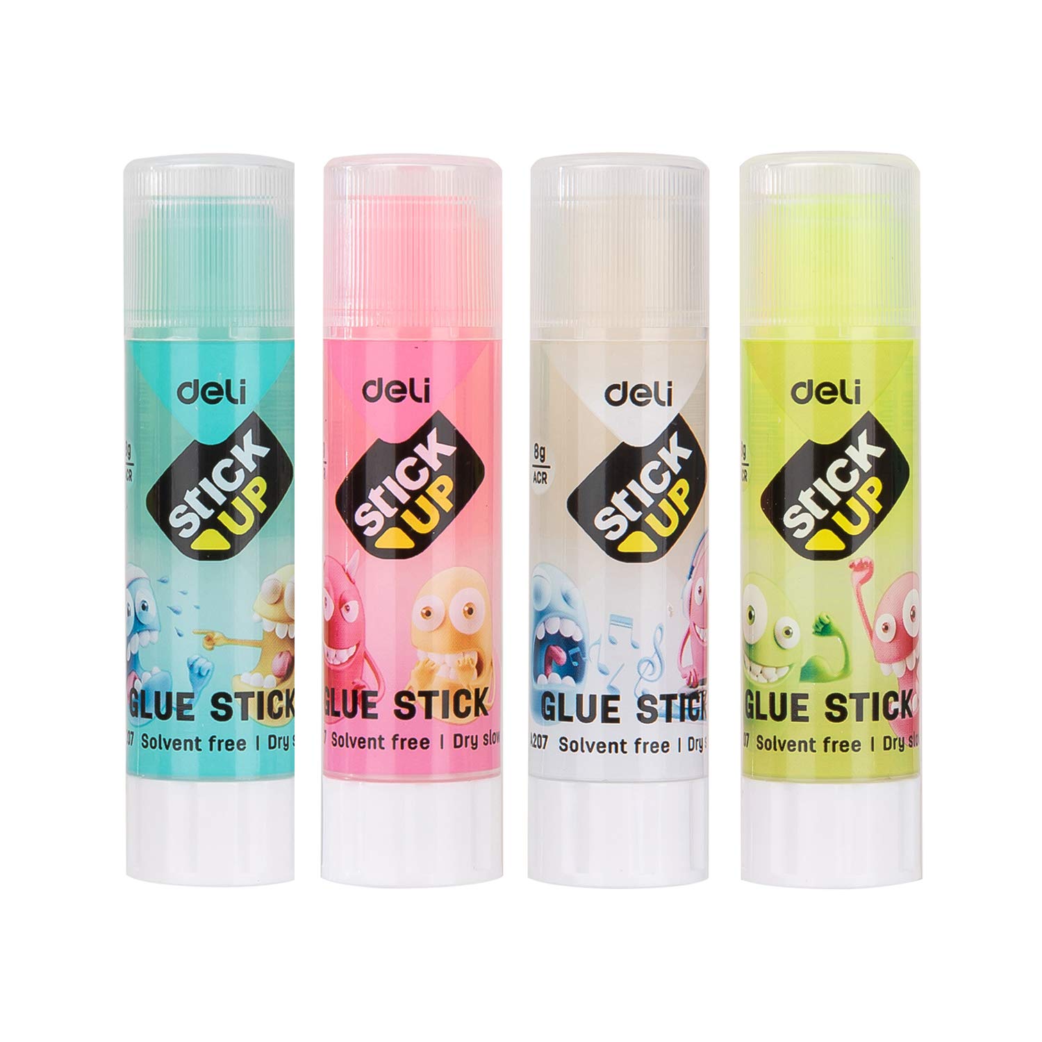 Deli EA20700 Stick Up Gel Glue Stick (8gm, Pack of 12)